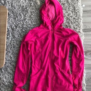 Lulu Lemon pink thermal jacket